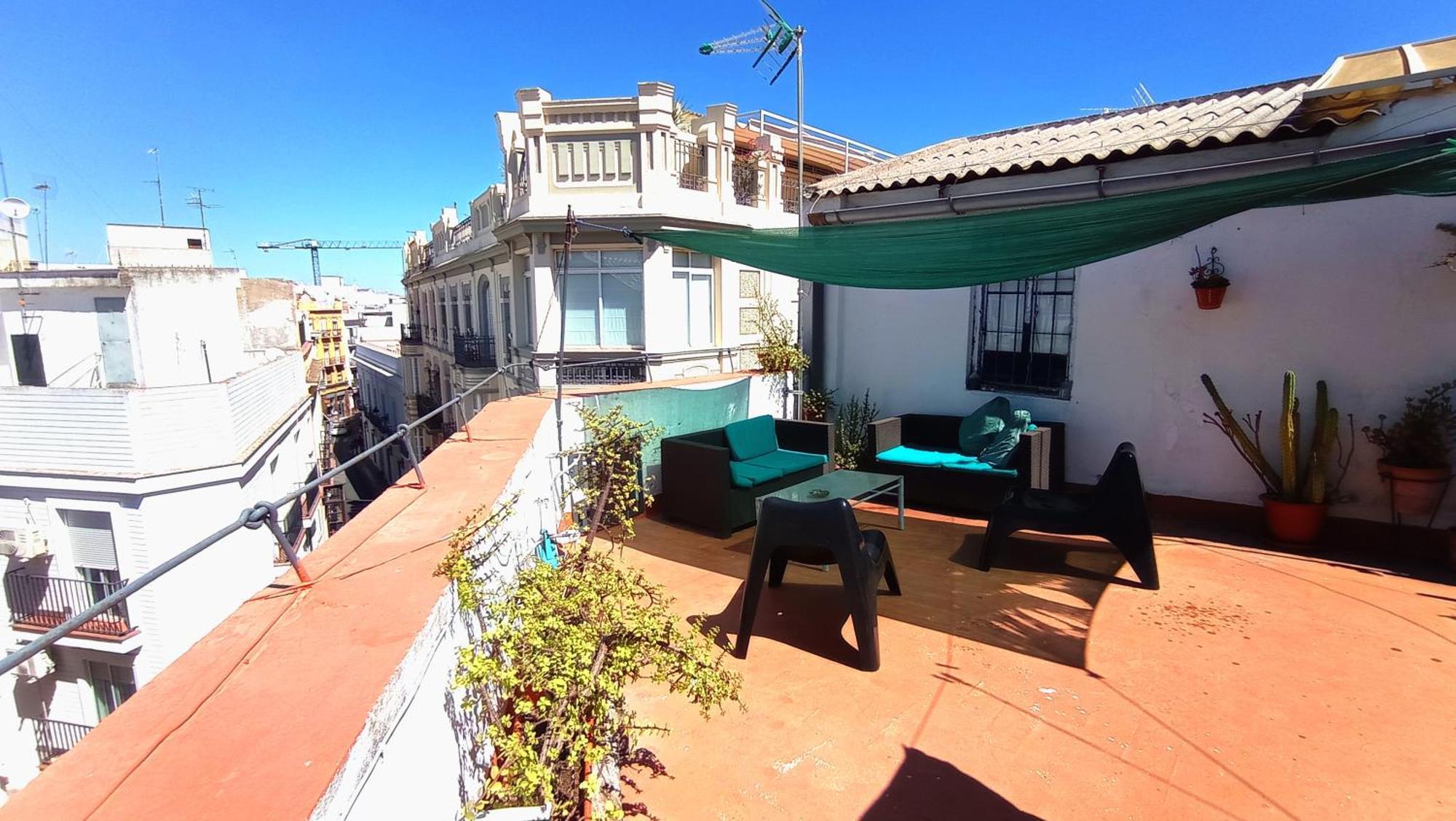 Preciosa Habitacion En Pleno Centro De Sevilla Ideal Para Hacer Turismo Y Vivir La Ciudad Buitenkant foto